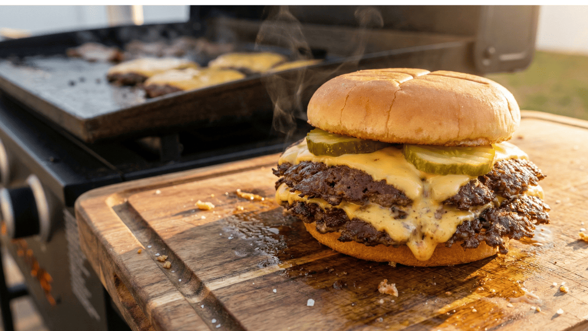 Best Blackstone Smash Burger Recipe